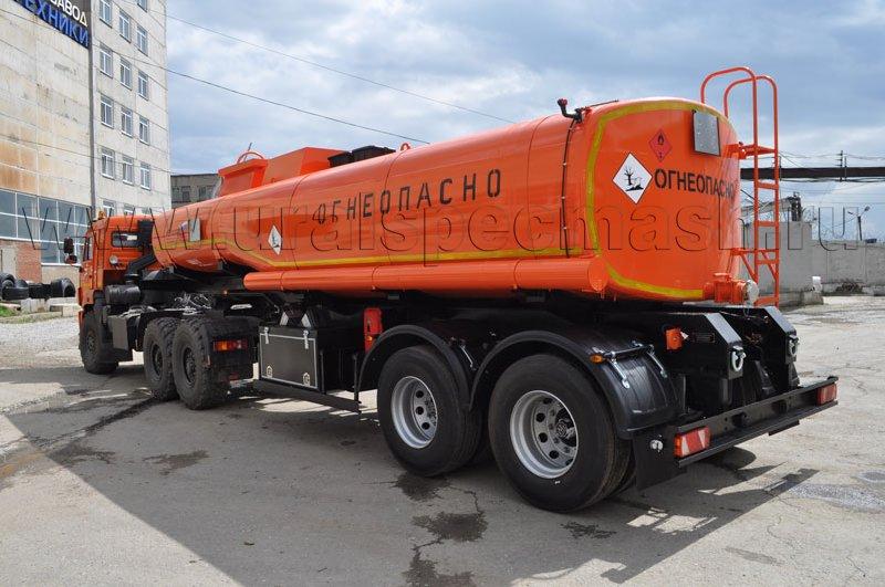 Полуприцеп-цистерна ППЦН-22 для нефти (2-осный, переменное сечение)