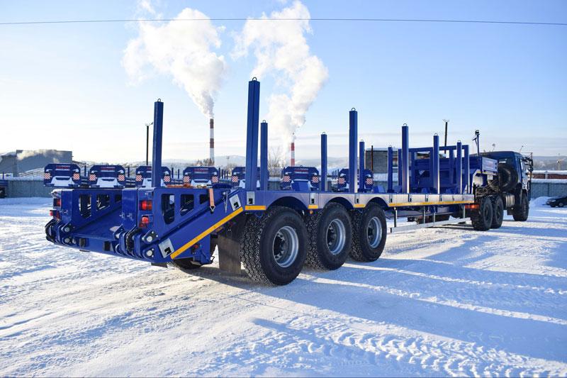 Полуприцеп тяжеловоз высокорамный ППТ-9177-046В3-10 (45 т.)