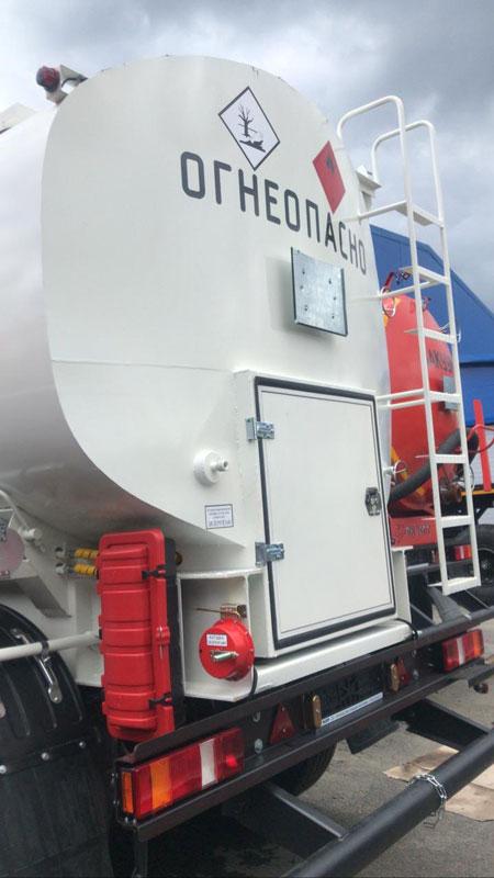 Полуприцеп-цистерна ППЦН-35 для нефти (3-осный, переменное сечение)
