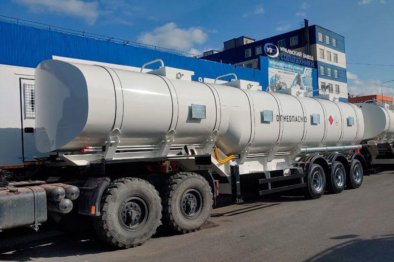 Полуприцеп-цистерна ППЦН-35 для нефти (3-осный, переменное сечение)