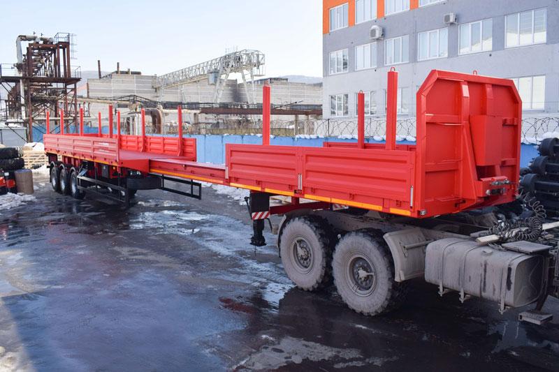 Бортовой полуприцеп телескопический ППБ-9178-001БР3 (30,7 т.)
