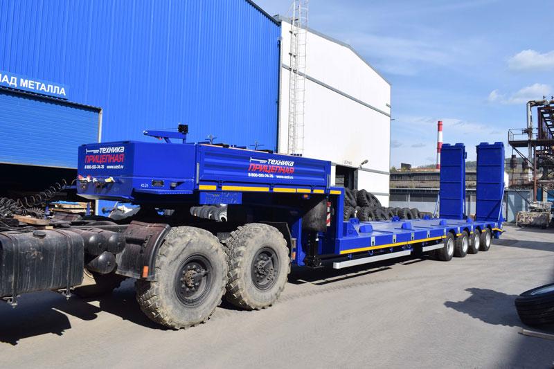Полуприцеп тяжеловоз низкорамный ППТ-9176-011Н4 (51 т.)