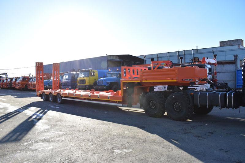 Полуприцеп тяжеловоз низкорамный ППТ-9177-009Н3 (45 т.)