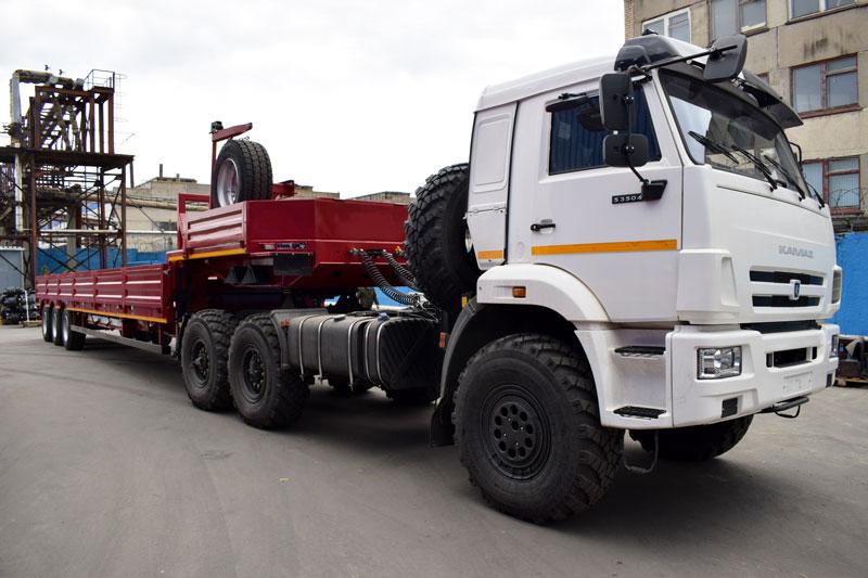 Полуприцеп тяжеловоз высокорамный ППТ-9177-024В3 (36 т.)