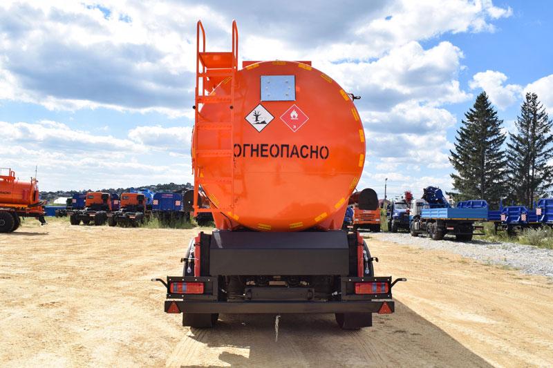 Полуприцеп-цистерна ППЦ-40 (010) для ГСМ (3-осный, переменное сечение круглой формы)