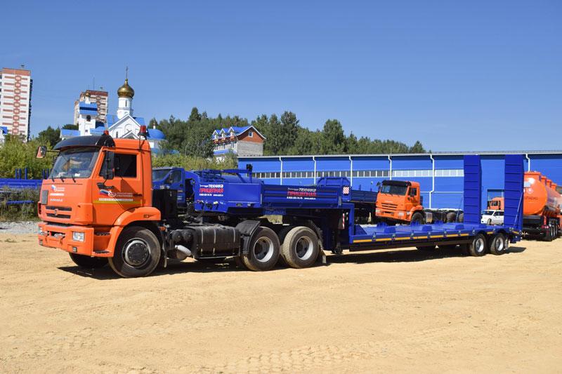 Полуприцеп тяжеловоз низкорамный ППТ-9179-004Н2 (24 т.)