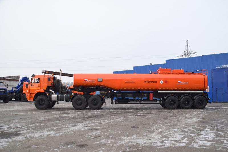 Полуприцеп-цистерна ППЦ-30 (001) для ГСМ (3-осный, переменное сечение)