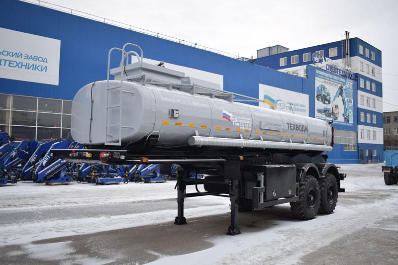 Полуприцеп-цистерна ППЦТ-17 (002) для техводы (2-осный, прямое сечение)
