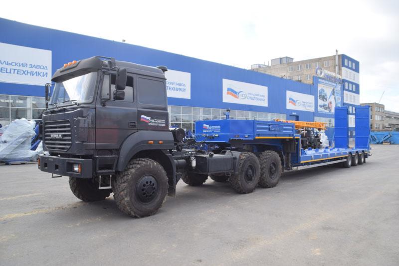 Полуприцеп тяжеловоз низкорамный ППТ-9177-005Н3 (44,5 т.)