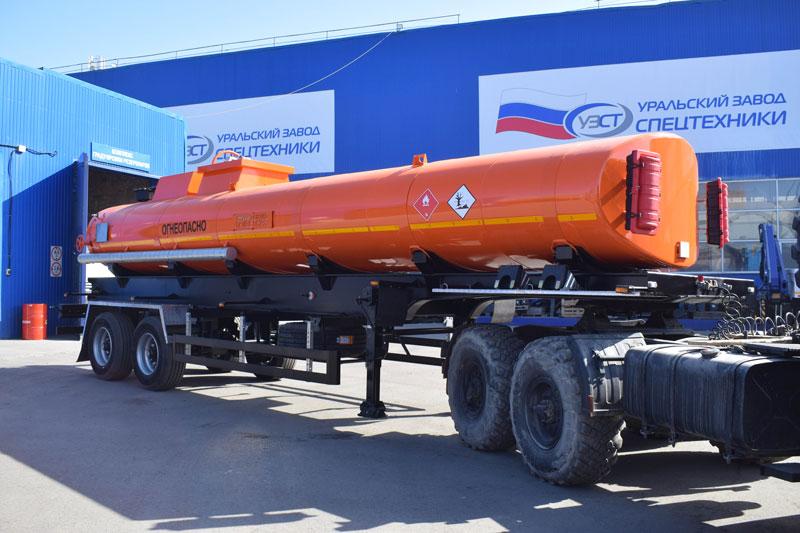 Полуприцеп-цистерна ППЦН-20 (003) для нефти (2-осный, прямое сечение)