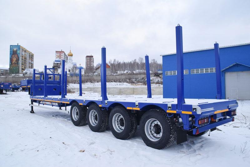 Полуприцеп тяжеловоз высокорамный ППТ-9176-004В4 (39 т.)