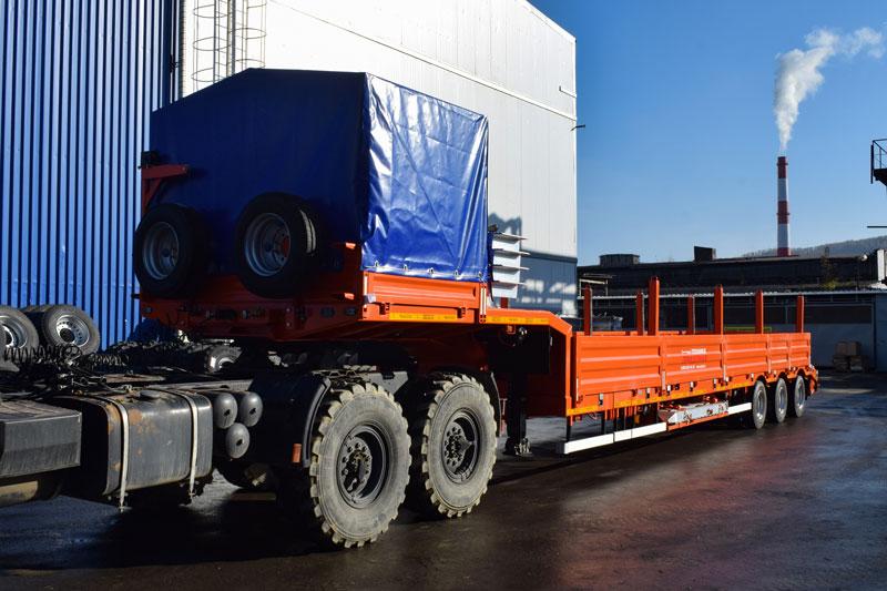 Полуприцеп тяжеловоз телескопический ППТ-9177-001НР3 (53,5 т.)