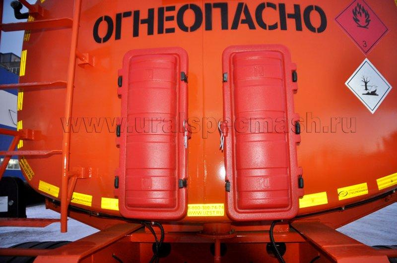 Прицеп-цистерна для ГСМ марки УЗСТ-ПЦ-16 (2 оси)