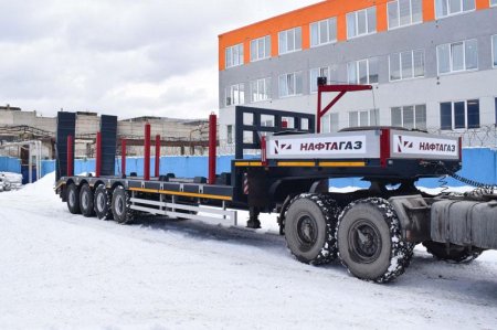 Полуприцеп тяжеловоз высокорамный ППТ-9176-008В4 (60 т.)