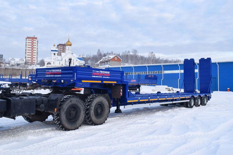 Полуприцеп тяжеловоз низкорамный ППТ-9177-024Н3 (40 т.)