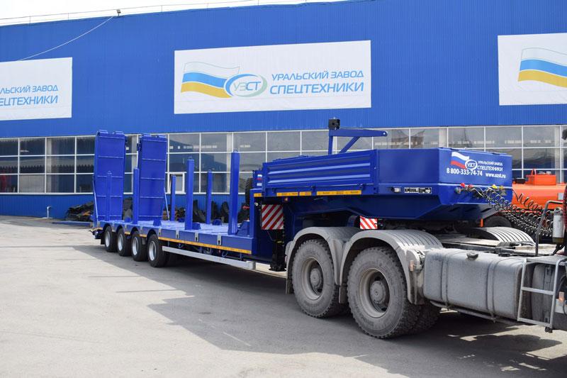 Полуприцеп тяжеловоз низкорамный ППТ-9176-002Н4 (51 т.)