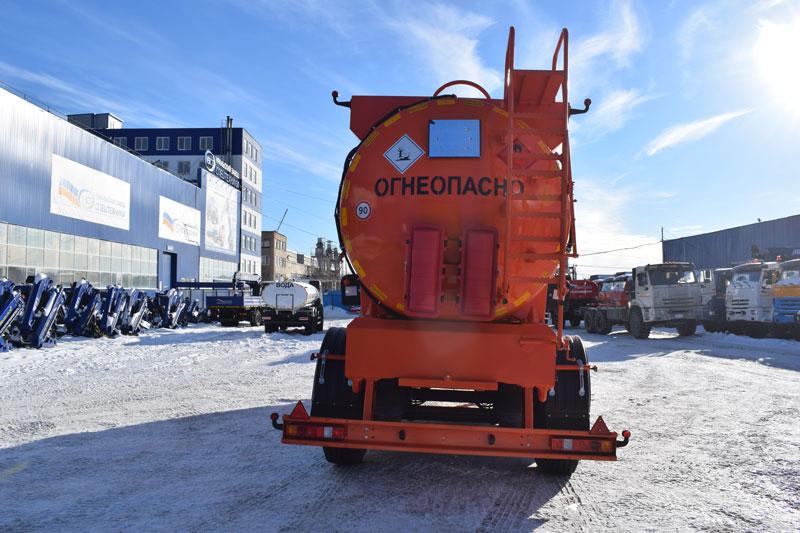 Полуприцеп-цистерна ППЦ-28 (003) для ГСМ (3-осный, прямое сечение круглой формы)