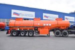 Полуприцеп-цистерна ППЦ-28 (007) для ГСМ (3-осный, переменное сечение круглой формы)