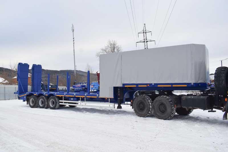 Полуприцеп тяжеловоз высокорамный ППТ-9177-058В3 (40 т.)