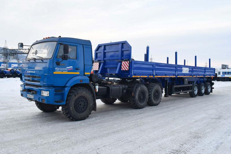 Бортовой полуприцеп ППБ-9178-027Б3-55 (35,5 т.)