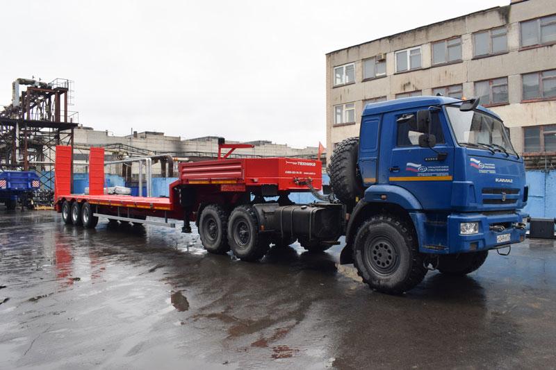 Полуприцеп тяжеловоз высокорамный ППТ-9177-15В3-20 (35,5 т.)