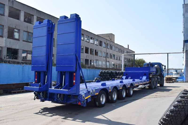 Полуприцеп тяжеловоз низкорамный ППТ-9176-009Н4 (51 т.)