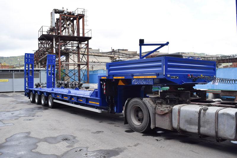 Полуприцеп тяжеловоз низкорамный ППТ-9176-006Н4 (54 т.)