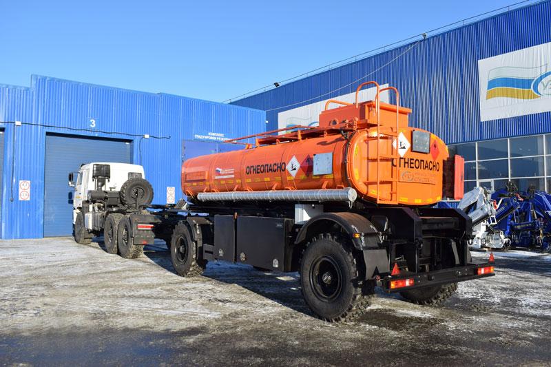 Прицеп-цистерна для ГСМ марки УЗСТ-ПЦ-12-003 (2 оси)