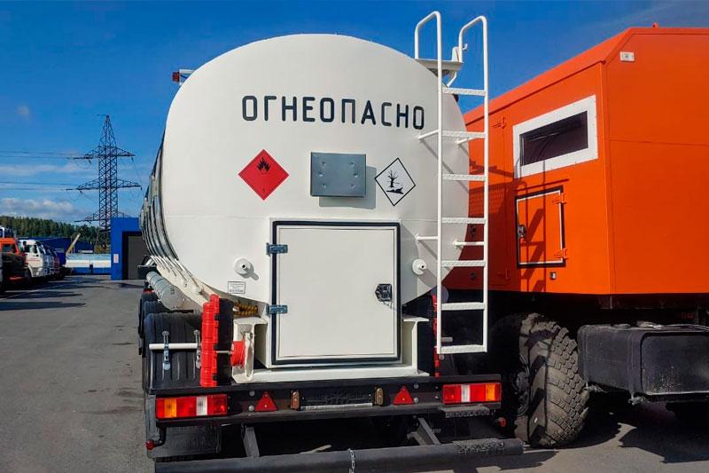 Полуприцеп-цистерна ППЦН-35 для нефти (3-осный, переменное сечение)