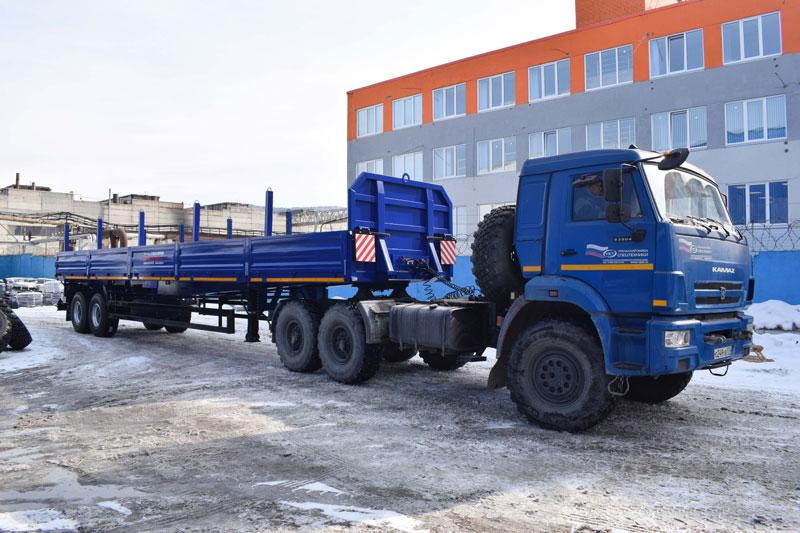 Бортовой полуприцеп ППБ-9180А-033Б2-20 (28 т.)