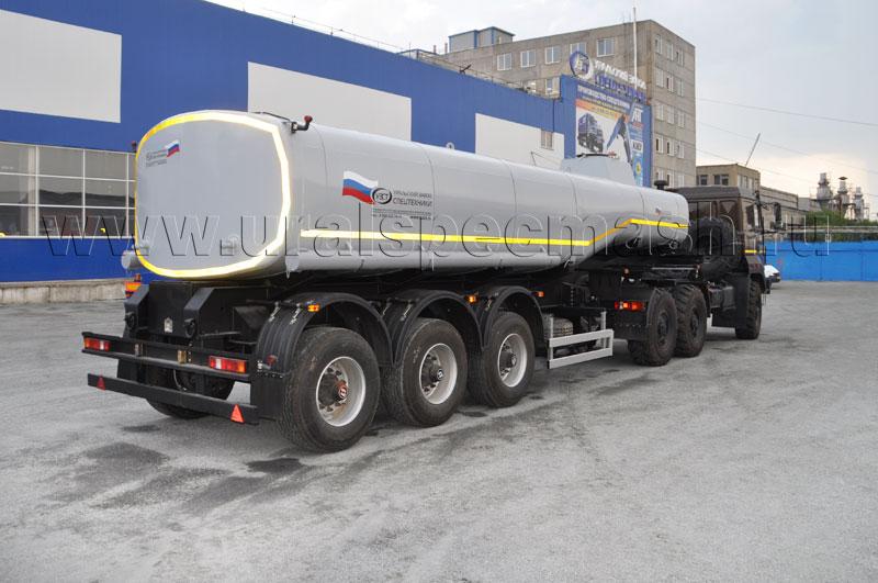 Полуприцеп-цистерна ППЦТ-25 для техводы (3-осный, переменное сечение)