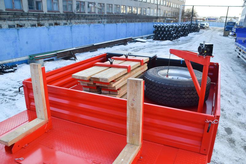 Полуприцеп тяжеловоз высокорамный ППТ-9176-003В4 (36 т.)