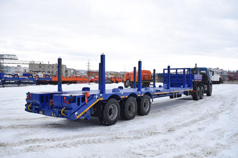 Полуприцеп-контейнеровоз 9177-048В3 (40 т.)