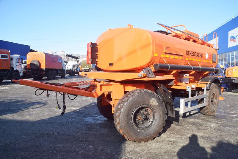 Прицеп-цистерна для ГСМ марки УЗСТ-ПЦ-10-002 (2 оси)