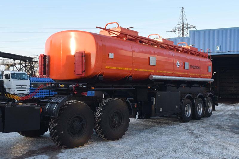 Полуприцеп-цистерна ППЦ-28 (006) для ГСМ (3-осный, прямое сечение)