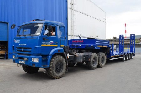 Полуприцеп тяжеловоз низкорамный ППТ-9176-008Н4 (50 т.)
