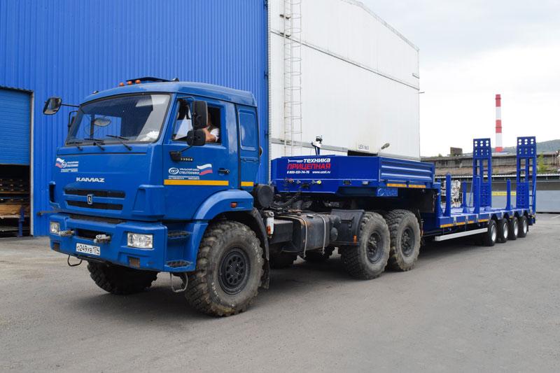 Полуприцеп тяжеловоз низкорамный ППТ-9176-008Н4 (50 т.)