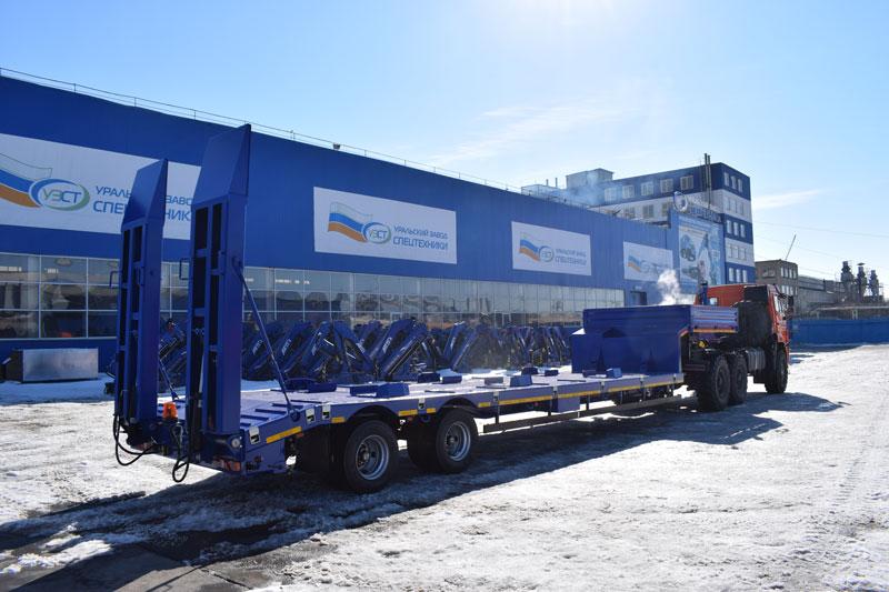 Полуприцеп тяжеловоз низкорамный ППТ-9179-002Н2 (24 т.)