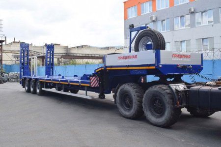 Полуприцеп тяжеловоз высокорамный ППТ-9177-015В3-60 (40 т.)