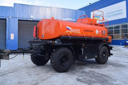 Прицеп-цистерна для ГСМ марки УЗСТ-ПЦ-10-009 (2 оси)