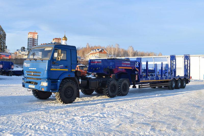 Полуприцеп тяжеловоз высокорамный ППТ-9177-46В3 (47 т.)