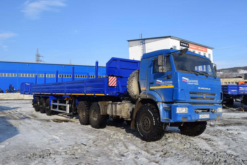 Бортовой полуприцеп ППБ-9178-030Б3-10 (35,5 т.)