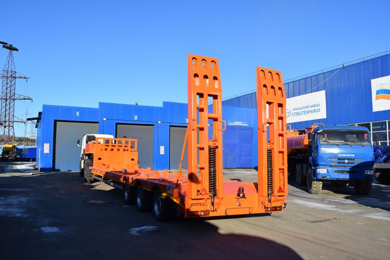 Полуприцеп тяжеловоз низкорамный ППТ-9177-009Н3 (45 т.)