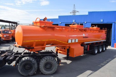 Полуприцеп-цистерна ППЦ-32 (001) для ГСМ (3-осный, переменное сечение круглой формы)