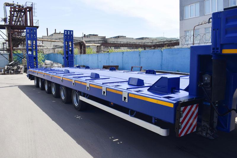 Полуприцеп тяжеловоз низкорамный ППТ-9181-003Н6 (72 т.)