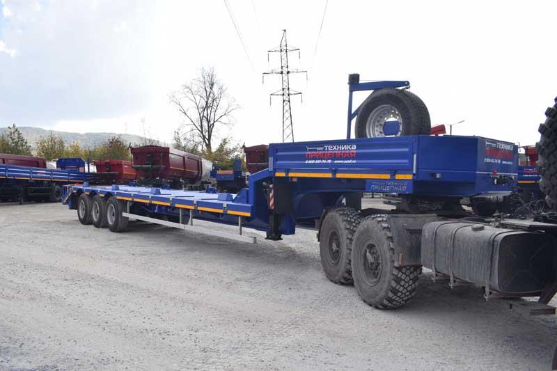 Полуприцеп тяжеловоз среднерамный ППТ-9177-052В3-20 (36 т.)