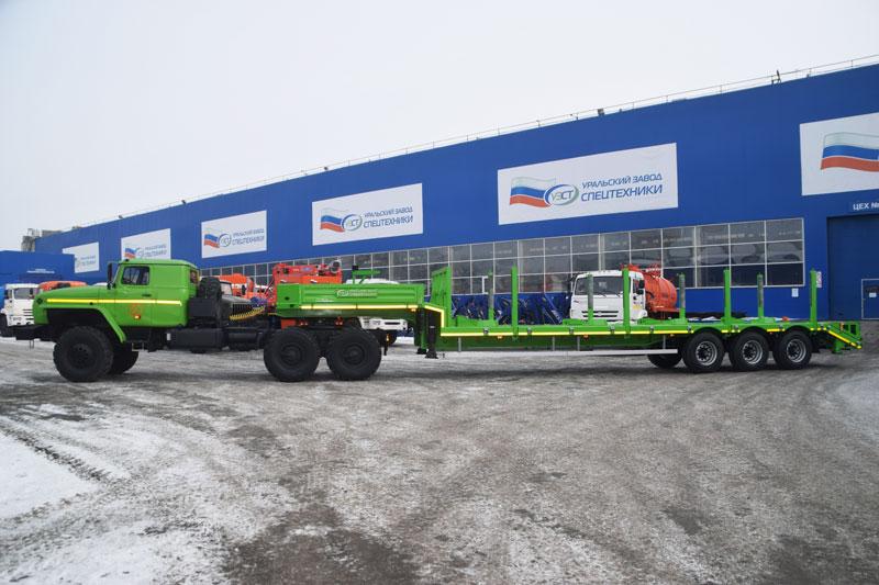 Полуприцеп тяжеловоз высокорамный ППТ-9177-012В3 (36 т.)