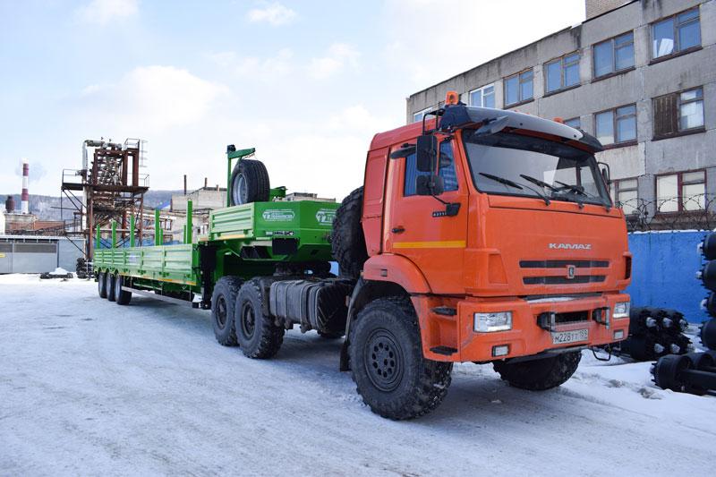 Полуприцеп тяжеловоз высокорамный ППТ-9177-024В3 (36 т.)
