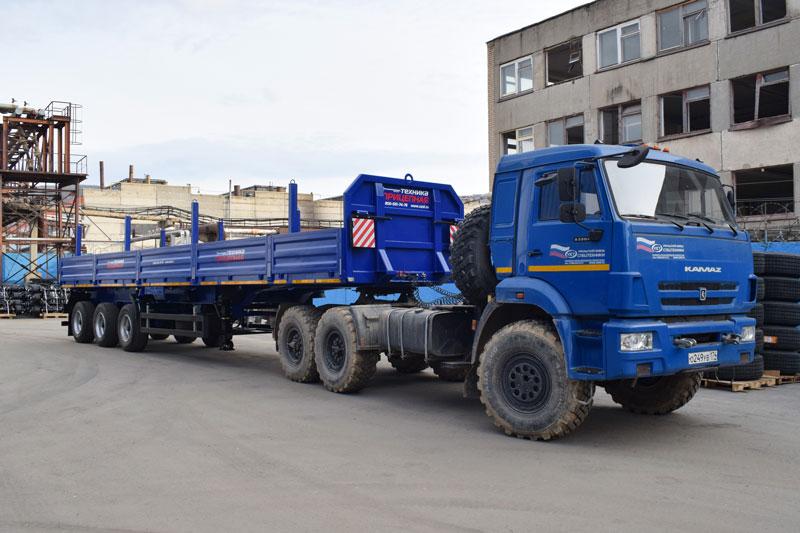 Бортовой полуприцеп ППБ-9178-027Б3-70 (35,5 т.)