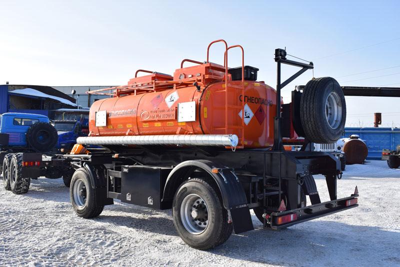 Прицеп-цистерна для ГСМ марки УЗСТ-ПЦ-8-002 (2 оси)